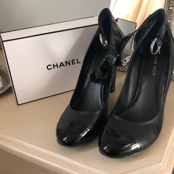 Nine West Shoes - Black Nine West Heeled Mary Janes